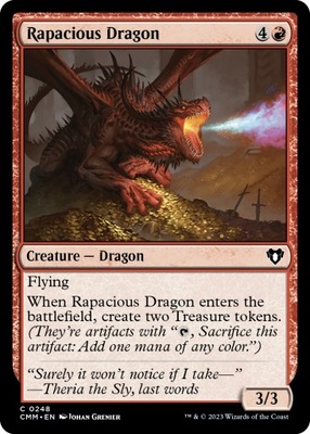 MTG 2x Rapacious Dragon