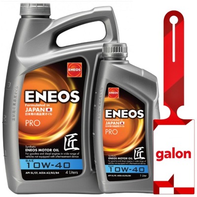 ENEOS Pro 10W40 5L (4L+1L) - japoński olej silnikowy