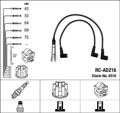 RC-AD216 0516 NGK 