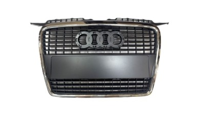 Решётка радиатора решётка радиатора audi a3 8p 02-08 с подкладка pod номерной знак фото №1