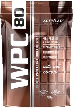ACTIVLAB WPC 80 Standard 700g czekolada z orzech
