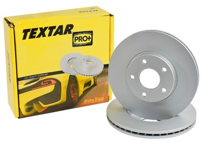 Textar гальмівні диски диск гальмівна перед 92141205 2szt фото №1