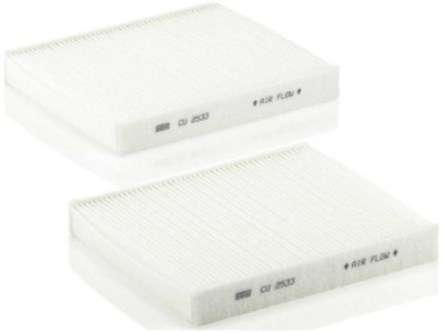 Mann-filter cu 2533-2 фільтр, вентиляція фото №1