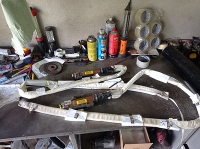 Scenic i lift 99-03 - шторка безпеки ліва права фото №1