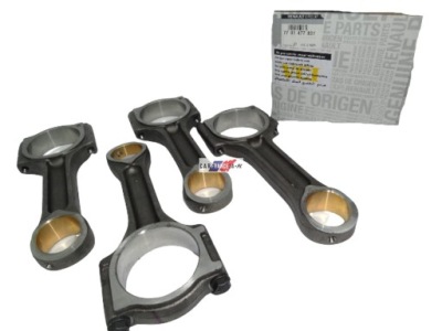 Шатунные шатуны комплект megane scenic trafic 2.0dci 7701477831 фото №1