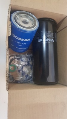 Фільтр фільтри оливи комплект двигун scania r 1732951 фото №1