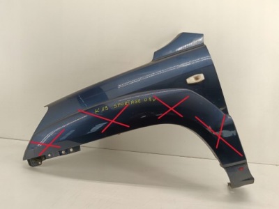 Крыло левый передний kia sportage ii 04-10 фото №1