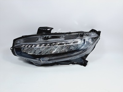 Honda civic x лампа левая full led 100-18659 фото №1