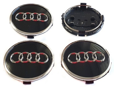 КОВПАЧОК AUDI A3 A4 A5 A6 A7 A8 Q2 Q3 Q5 61 MM AUDI ZNACZKI КОВПАЧКИ DO ДИСКІВ