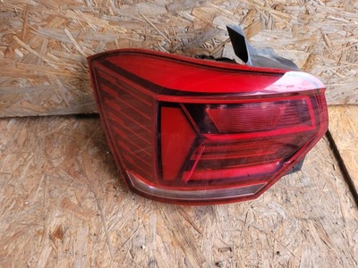 Лампа задняя задняя левая vw volkswagen polo 2g фото №1