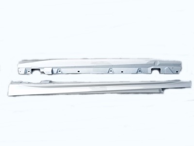 Накладки пороговые левая правая mercedes w206 c amg фото №1