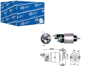 CONMUTADOR ELECTROMAGNÉTICO ERA MERCEDES-BENZ ERA  