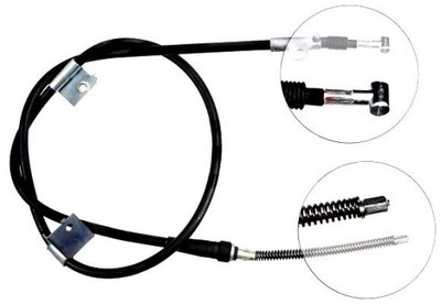 CABLE FRENOS DE MANO NISSAN TERRANO 99-05 LT  