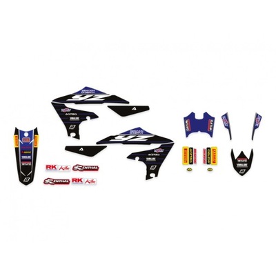 BLACKBIRD KOMPLEKTAS LIPDUKŲ (OKLEIN) YAMAHA YZ 250F '19-'23, YZ 450F '18-'22 