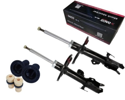 Daco 2x амортизаторы + защита отбойники toyota rav4 rav-4 iii 2005-2013 перед фото №1