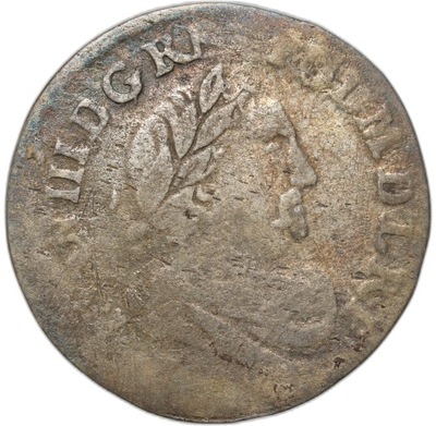 Jan III Sobieski. Szóstak (6 groszy) 1682 TLB, Bydgoszcz