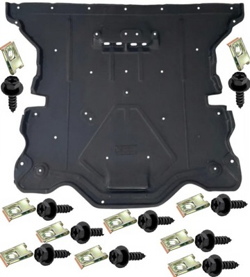 Захист pod двигун alfa romeo stelvio od 2017r + кліпси фото №1