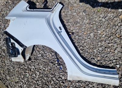 Kia ceed ii 2 крила правий задня задній поріг білий wd фото №1