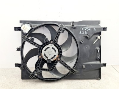 Opel corsa d 1.2 вентилятор радіатор 13263552 фото №1
