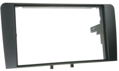 Рамка радіо 2 din audi a3 8p 2003-2012 czarna фото №1