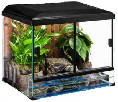 Zestaw terrarium 18,75l TERRASET TURTLE 30x25x25