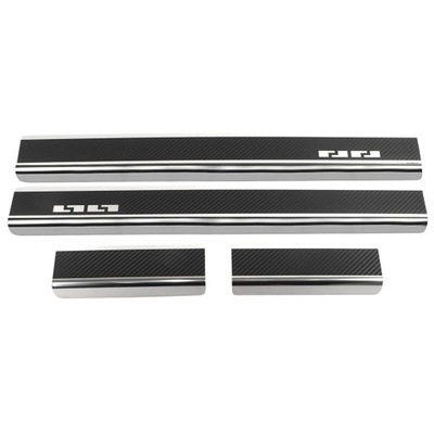 NISSAN INTERSTAR 2002-2010 BRIDAS PARA UMBRALES CARBÓN  