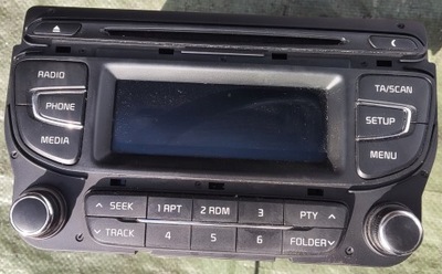 Kia ceed ii 12-17 радіо cd 96170a2100wk фото №1