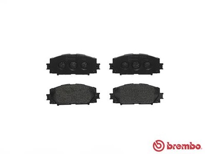 BREMBO, КОМПЛЕКТ КОЛОДКИ ГАЛЬМІВНІ