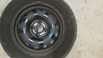 LLANTA DE ACERO CON NEUMÁTICO RUEDA 15 4X100 ET45 KIA RIO 3 11-16  