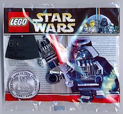 Lego Star Wars 4547551 Darth Vader sw0218 Chrome Black