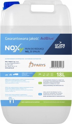 NOXy AD BLUE ADBLUE PŁYN KATALITYCZNY DPF - 18L