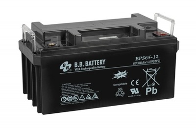 Akumulator AGM VRLA B.B. Battery BPS65-12 12V 65Ah