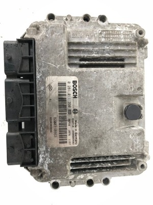 Бортовой компьютер блок управления двигателя renault scenic ii megane ii 0281011390 фото №1