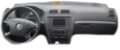 Skoda octavia ii pulpit приборная панель приборная панель консоль фото №1