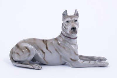 Porcelanowa figurka psa, Wallendorf