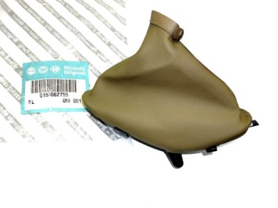 Чехол тормоза ручного alfa romeo 159 бежевый фото №1