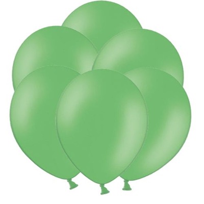 Balony lateksowe Zielone Bright Green 10cali 10szt