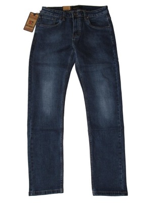 SPODNIE męskie jeansy przetarte W36 L32 94-96 cm