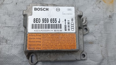 СЕНСОР БЛОК УПРАВЛІННЯ MODUŁ AIRBAG 8E0959655J AUDI A4 S4 B6 B7 00-08