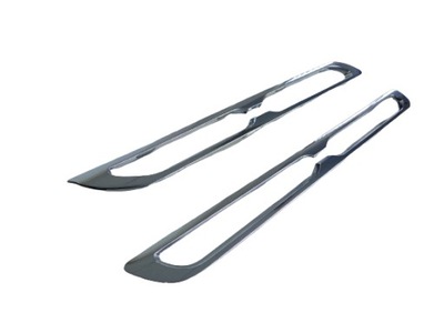 Mercedes gle 167 w167 молдинг хром w решётка радиатора фото №1