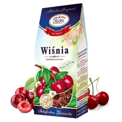 HERBATA OWOCOWA SYPANA NAPAR WIŚNIA MALWA TEA 100g