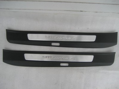 Porsche 911 992 turbo s накладки порогові оригінал 2023 фото №1