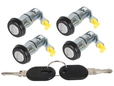 PIEZAS INSERTADAS DE CERRADURA JUEGO LLAVES PARA IVECO DAILY 99- 06-  