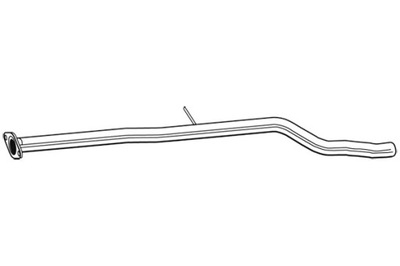 WALKER ТРУБКА ВЫПУСКНАЯ СРЕДСТВО DL. 1570MM VOLVO S60 II V60 I XC60 I фото