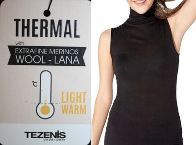 TEZENIS bluzka TERMICZNA THERMAL WEŁNA MERINO S