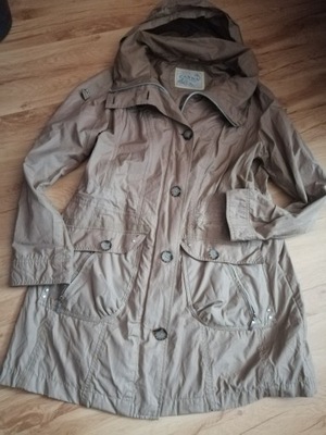 C&A kurtka parka kaptur roz 42/ 44 jak nowa