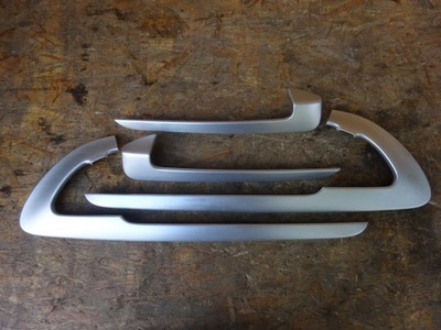 Audi a3 s3 8p 8p3 3d накладки декоры дверь алюминий s-line фото №1