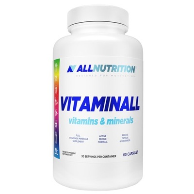 Witaminy ALLNUTRITION Vitaminall vitamins & minerlas - 60 kapsułek