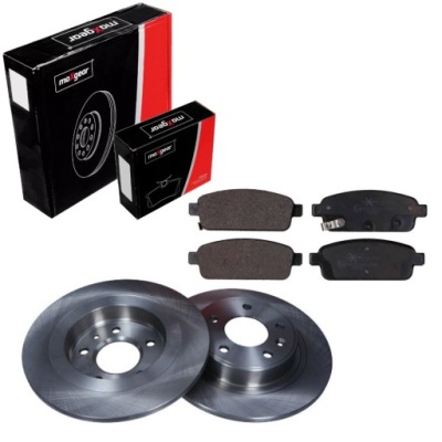 Гальмівні диски+ гальмівні колодки задня opel ampera cascada 2011-19 фото №1