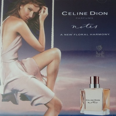 CELINE DION , parfums: notes , 2002